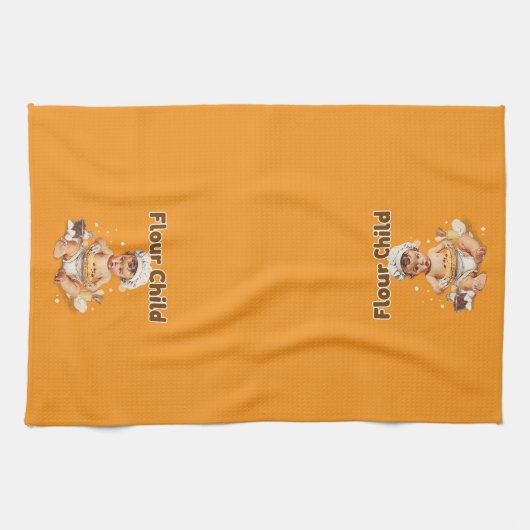Mehl Kind Küchenhandtuch Geschirrtuch (Horizontal)