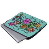 Mehl Laptopschutzhülle (Vorne Knopf)