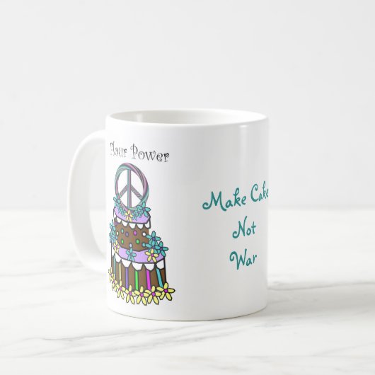 Mehl-Power Kaffeetasse (Vorderseite Links)