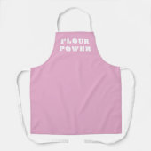 Mehl Power Light Pink Schürze (Vorderseite)
