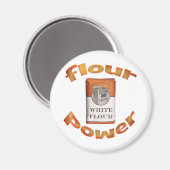 Mehl Power Magnet (Vorderseite/Rückseite)