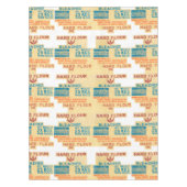 Mehl-Taschen Tischdecke (Vorderseite)