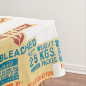 Mehl-Taschen Tischdecke (Beispiel)