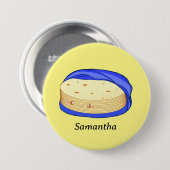 Mehl-Tortillas Button (Vorne & Hinten)