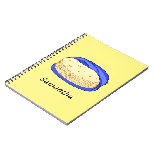 Mehl-Tortillas Notizblock (Linke Seite)