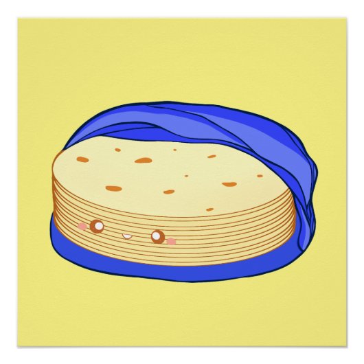 Mehl-Tortillas Poster (Vorderseite)