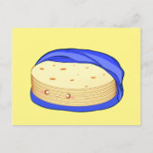 Mehl-Tortillas Postkarte (Vorderseite)