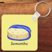 Mehl-Tortillas Schlüsselanhänger (Rückseite)