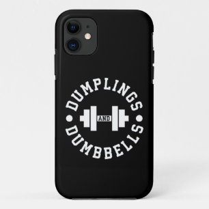 Mehlklöße und Dumbbells - sperrig seiend - lusti iPhone 11 Hülle