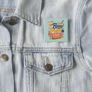 Mehlkraft Cottage Backclub Button