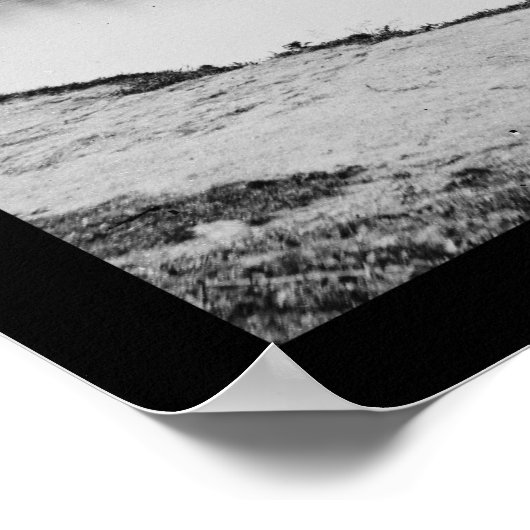 Mehlmühle vom James River & Richmond, VA 1865 Poster (Ecke)