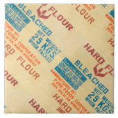 Mehlsäcke Fliese (Vorderseite)