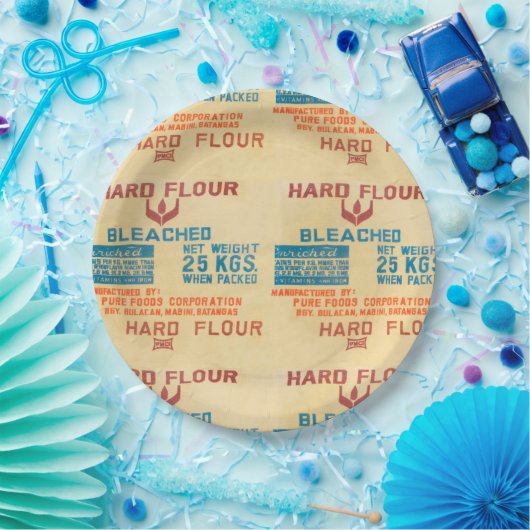 Mehlsäcke Pappteller (Party)