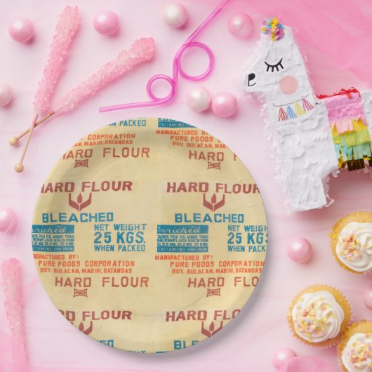 Mehlsäcke Pappteller (Party)