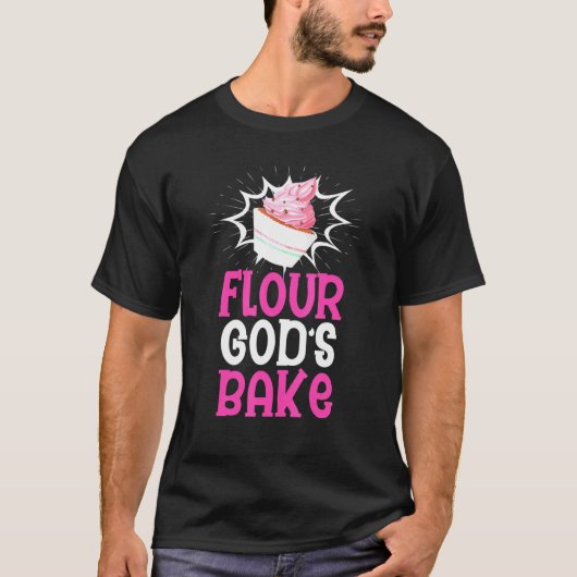 Mehlspeisen Schüttelkuchen Dessertpuppe für Bäcker T-Shirt (Vorderseite)