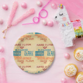 Mehltaschen. Pappteller (Party)