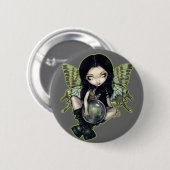 "Mehltau-" feenhafter Knopf Button (Vorne & Hinten)