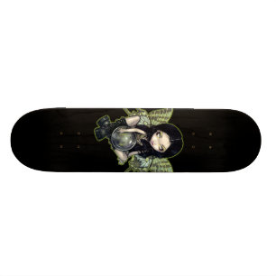 Mehltau feenhaftes goth Skateboard