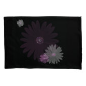 Mehltau, Rosa und Weiß mit Glitzer Kissenbezug (Vorderseite-Links)