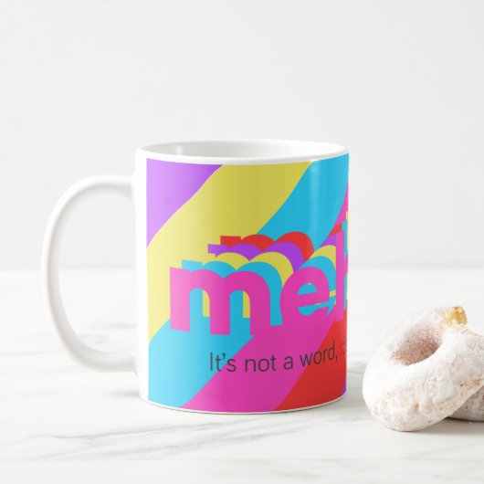 Mehmz Striped Tasse (Mit Donut)