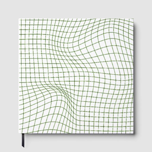 Mehndi-Design bedrucktes Gästebuch für Hochzeiten (Vorderseite)