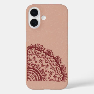 Mehndi-Design-Handyhülle iPhone 16 Hülle