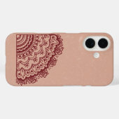 Mehndi-Design-Handyhülle Case-Mate iPhone Hülle (Rückseite (Horizontal))
