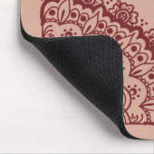 Mehndi-Design-Mauspad Mousepad (Ecke)