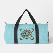 Mehndi Fantasy Copper Duffle Bag (Vorderseite)