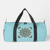 Mehndi Fantasy Copper Duffle Bag (Rückseite)