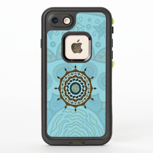 Mehndi Fantasy Copper Lifeproof Case (Rückseite)