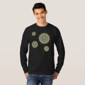 Mehndi Fantasy Copper Men Dark Shirt (Vorne ganz)