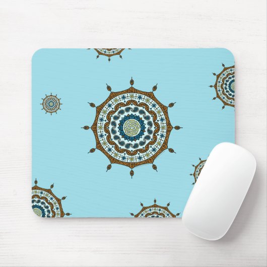 Mehndi Fantasy Copper Mousepad (Mit Mouse)