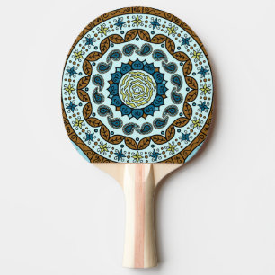 Mehndi Fantasy Copper Ping Pong Paddle Tischtennis Schläger