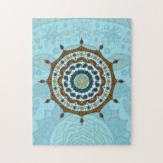 Mehndi Fantasy Copper Puzzle (Vertikal)