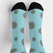 Mehndi Fantasy Copper Socken (Oben)