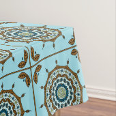 Mehndi Fantasy Copper Tableclout Tischdecke (Beispiel)