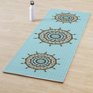 Mehndi Fantasy Copper Yoga Mat Yogamatte