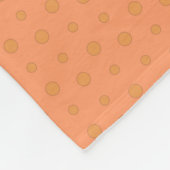 Mehndi Fantasy Gold Fleece Blanket (Ecke)