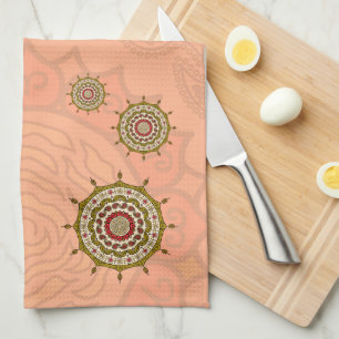 Mehndi Fantasy Gold Handtuch