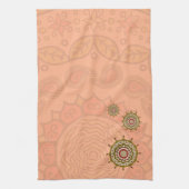 Mehndi Fantasy Gold Handtuch (Vertikal)