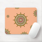 Mehndi Fantasy Gold Mousepad (Mit Mouse)