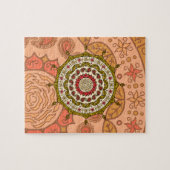 Mehndi Fantasy Gold Puzzle (Horizontal)