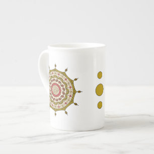 Mehndi Fantasy Gold Spezialität Tasse