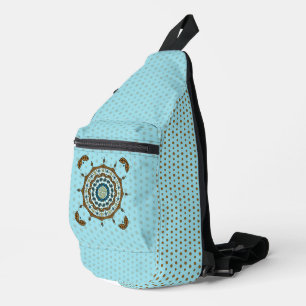 Mehndi Fantasy Kupfer Crossbody Bag
