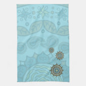Mehndi Fantasy Kupfer Handtuch (Vertikal)