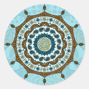 Mehndi Fantasy Kupfer Sticker