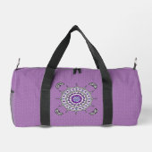 Mehndi Fantasy Silver Duffle Bag (Rückseite)