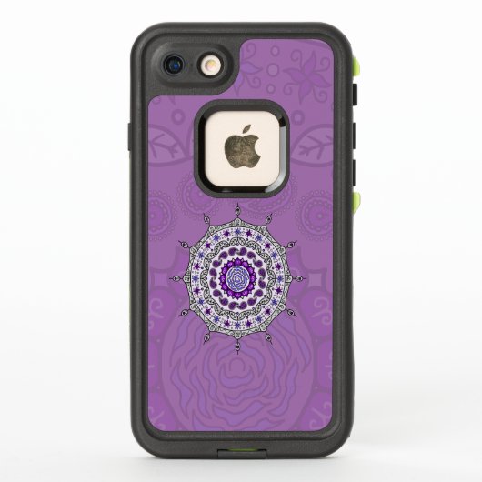 Mehndi Fantasy Silver Lifeproof Case (Rückseite)