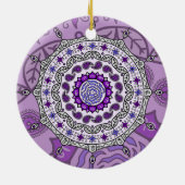 Mehndi Fantasy Silver Ornament (Hinten)